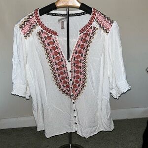 Knox Rose White Tunic